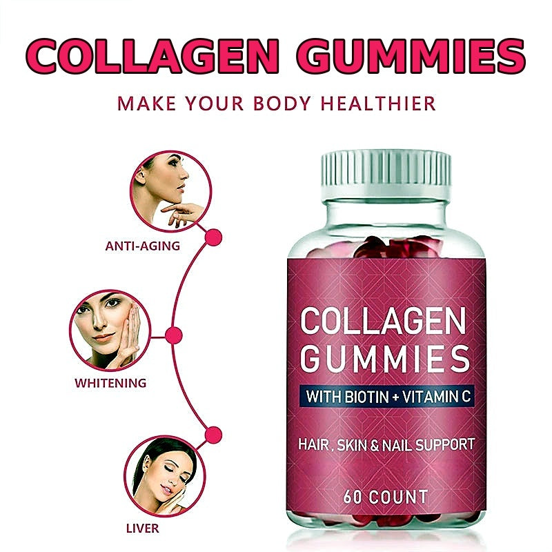 Skin brightening collagen gummies