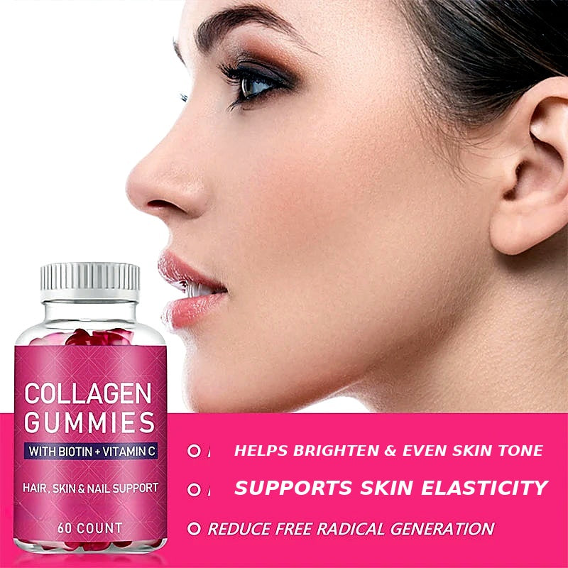 Skin brightening collagen gummies