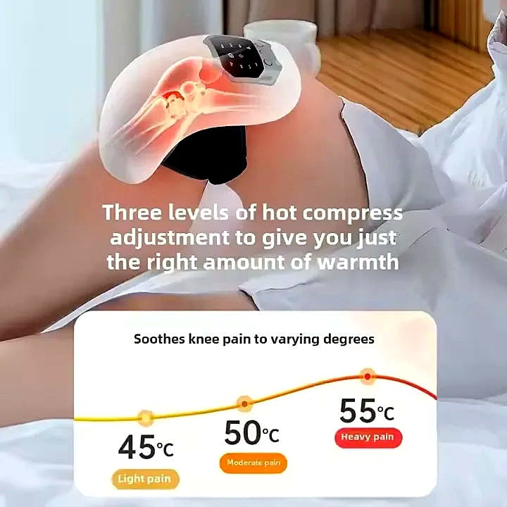 Pain-relief knee massager