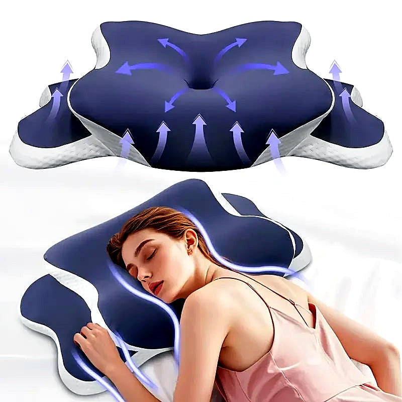 Neck pain relief pillow