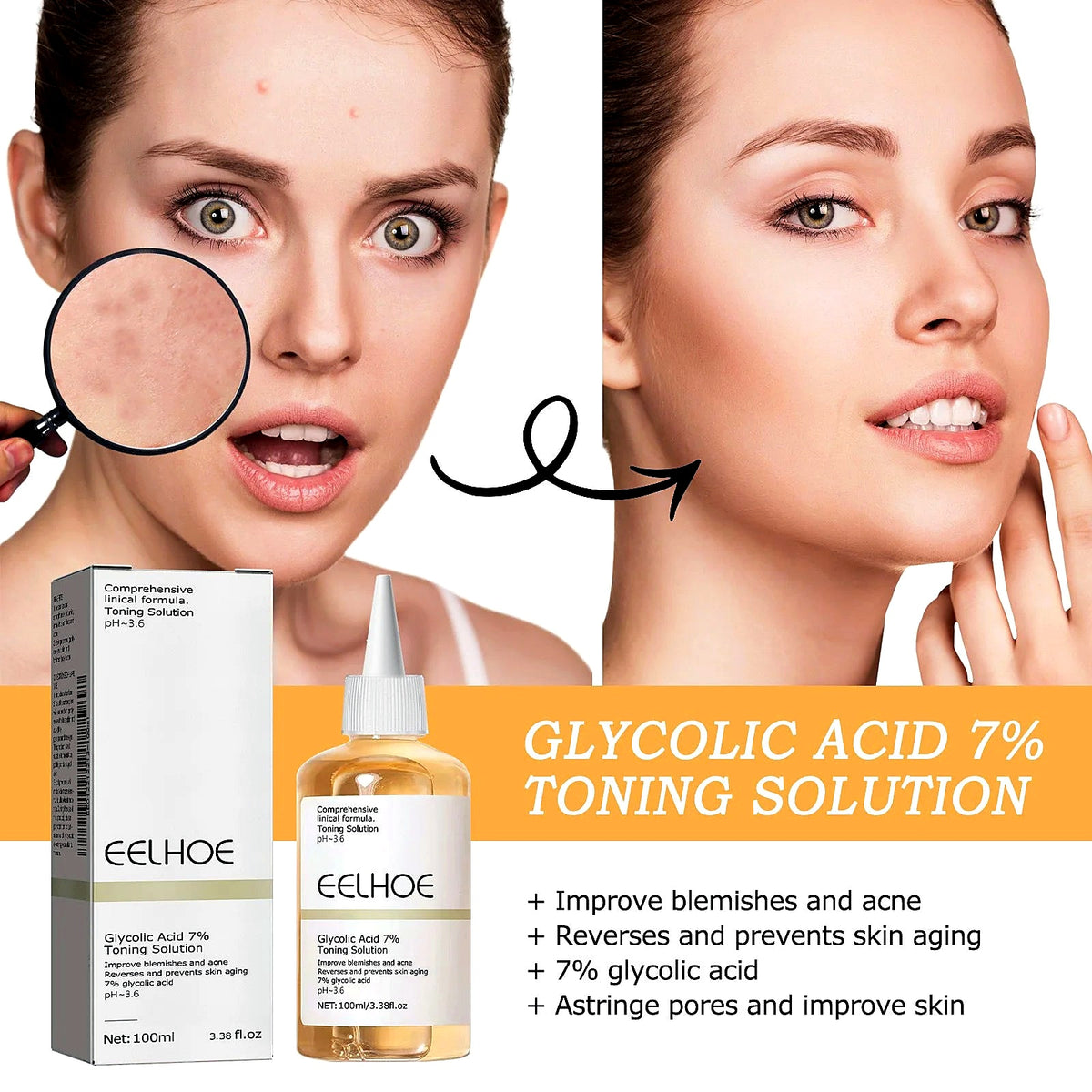 Brightening glow serum